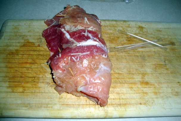 Kombinovaný rezeň s mortadelou a paradajkou (fotorecept) - obrázok 7