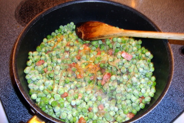 Dusený hrášok na pancette a šalotke (fotorecept) - obrázok 8