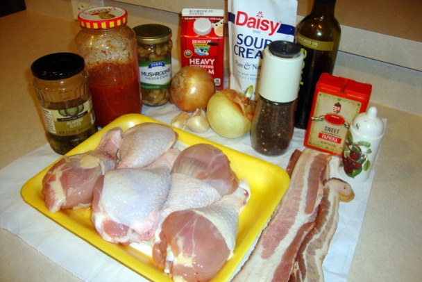 Kuracie kyjačiky na smotane s jalapeño a hubami (fotorecept) - obrázok 1