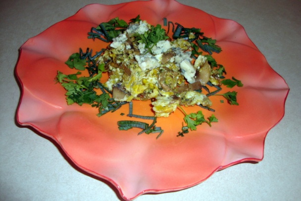 Šampiňóny s vajíčkami a s roquefortom (fotorecept) - obrázok 9