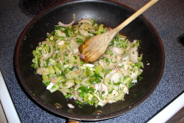 Omeleta s hubovou plnkou (fotorecept) - obrázok 1