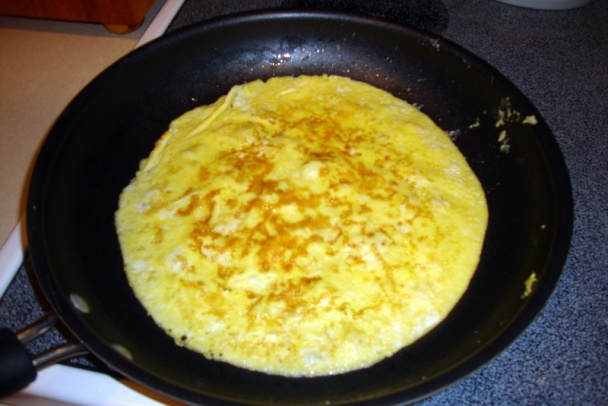 Omeleta s hubovou plnkou (fotorecept) - obrázok 6