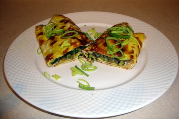 Omeleta s hubovou plnkou (fotorecept) - obrázok 9