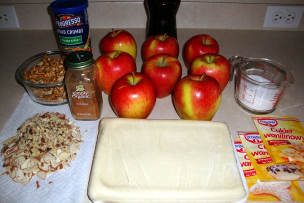 Štrúdľa s jablkami, orechami a brusnicami (fotorecept) - obrázok 1