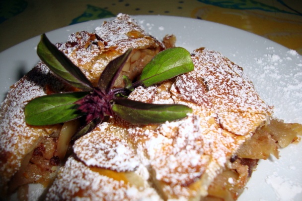 Štrúdľa s jablkami, orechami a brusnicami (fotorecept) - obrázok 10