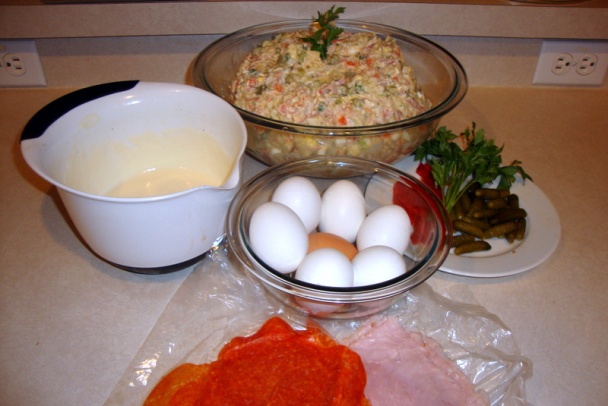 Ruské vajíčka po našom (fotorecept) - obrázok 1