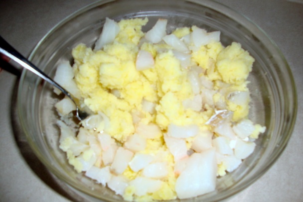 Lahôdkové fašírky z tresky v zemiakoch (fotorecept) - obrázok 4