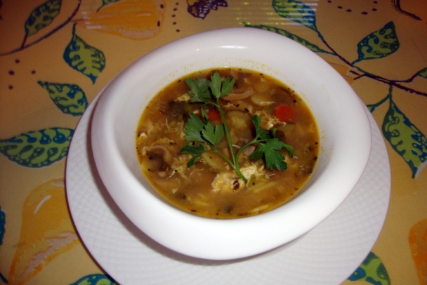 Zeleninová rýchla polievka s liatymi slížami (fotorecept) - obrázok 2