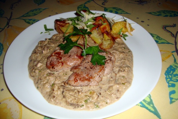 Panenka – Čermeľ – so zelerovohubovou omáčkou (fotorecept) - obrázok 11