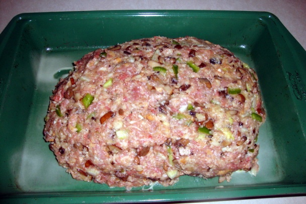 Šťavnatý mäsový bochník s čerstvými hubami (fotorecept) - obrázok 7