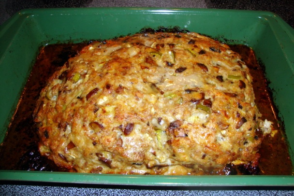 Šťavnatý mäsový bochník s čerstvými hubami (fotorecept) - obrázok 8