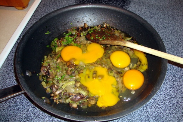 Hrianky s čerstvými hubami a oštiepkom (fotorecept) - obrázok 4