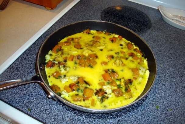 Omeleta s hokaido tekvicou (fotorecept) - obrázok 6