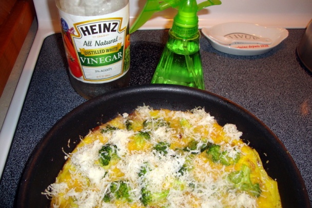 Omeleta s brokolicou a chrenom (fotorecept) - obrázok 9