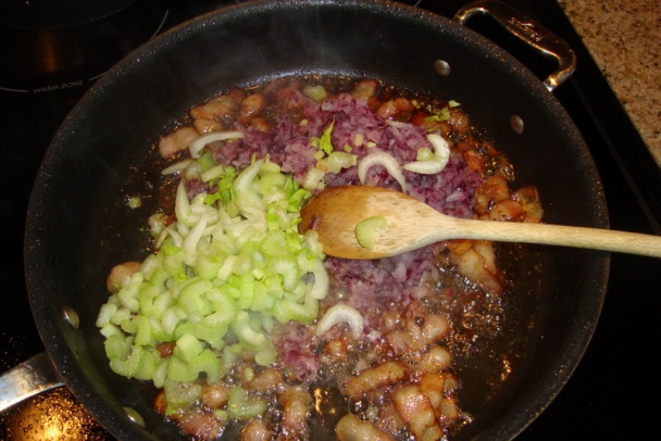 Skladané rizoto s hubami a zeleninovým šalátom (fotorecept) - obrázok 1