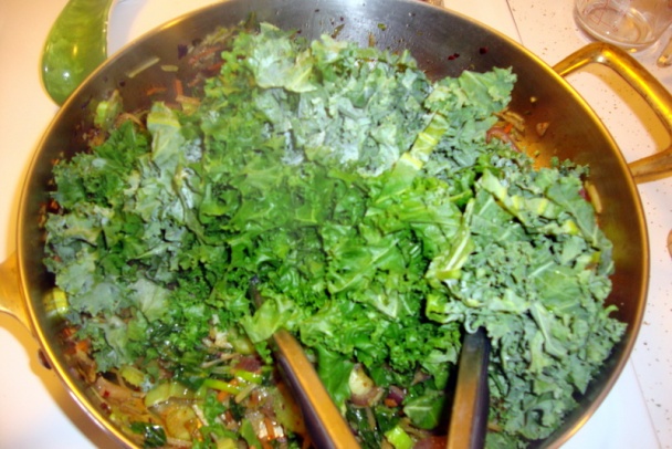 Skladané rizoto s hubami a zeleninovým šalátom (fotorecept) - obrázok 10