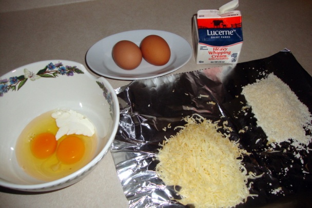 Omeleta s oštiepkom a dusenou zeleninou (fotorecept) - obrázok 2