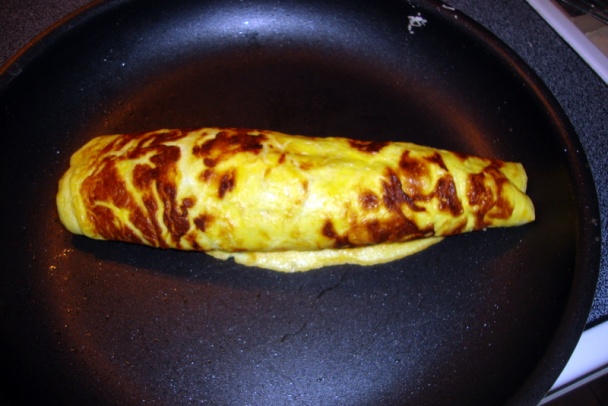 Omeleta s oštiepkom a dusenou zeleninou (fotorecept) - obrázok 7