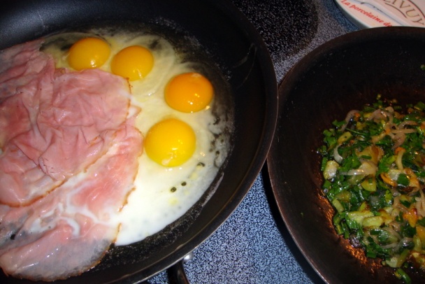 Ham and eggs s jadrovníkmi paprík (fotorecept) - obrázok 5
