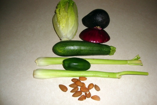 Ľahký raw šalát s avokádom (fotorecept) - obrázok 1