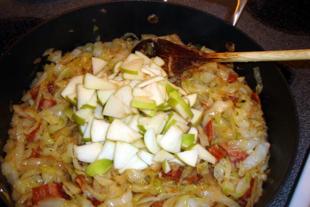 Dusená kapusta s údeným bravčovým mäsom (fotorecept) - obrázok 5