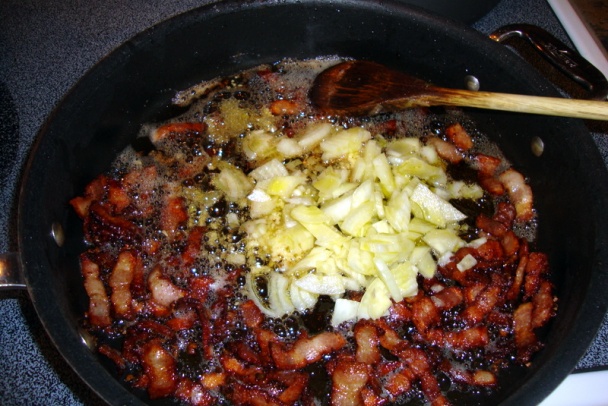 Dusená kapusta s údeným bravčovým mäsom (fotorecept) - obrázok 6