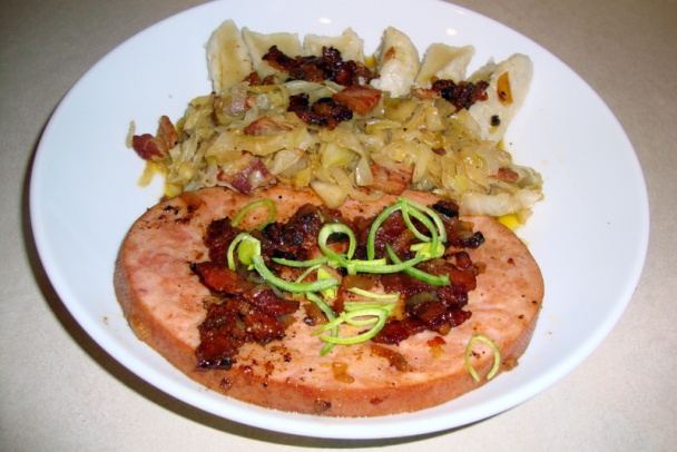 Dusená kapusta s údeným bravčovým mäsom (fotorecept) - obrázok 8