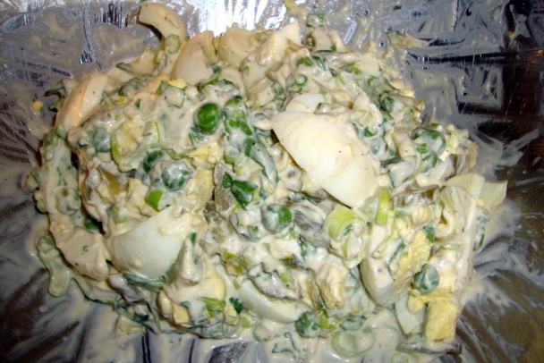 Vajíčkový šalát po našom (fotorecept) - obrázok 6