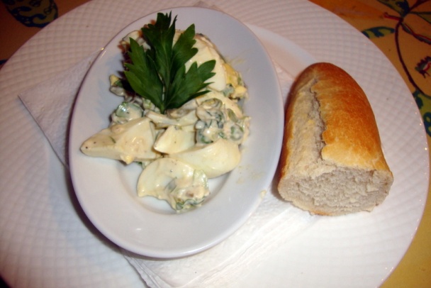 Vajíčkový šalát po našom (fotorecept) - obrázok 7