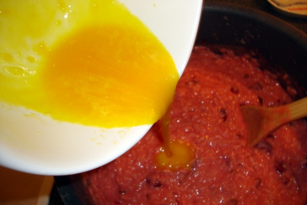 Ružový ryžový nákyp s datľami a čerešňami (fotorecept) - obrázok 3