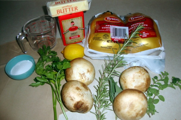 Kurča - Kornish Hen - pečené v papierovom vrecúšku (fotorecept) - obrázok 1