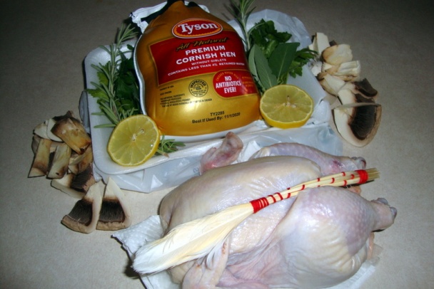 Kurča - Kornish Hen - pečené v papierovom vrecúšku (fotorecept) - obrázok 3