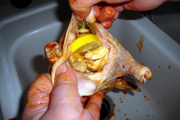 Kurča - Kornish Hen - pečené v papierovom vrecúšku (fotorecept) - obrázok 5