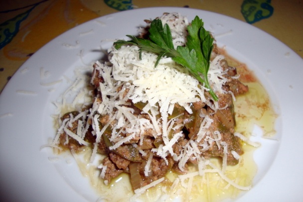 Čarovná panvica s pečeňou, šalotkou a paprikou (fotorecept) - obrázok 6