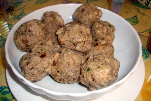 Pečeňové guľky a halušky do kosťovej polievky i mäsového vývaru (fotorecept) - obrázok 8