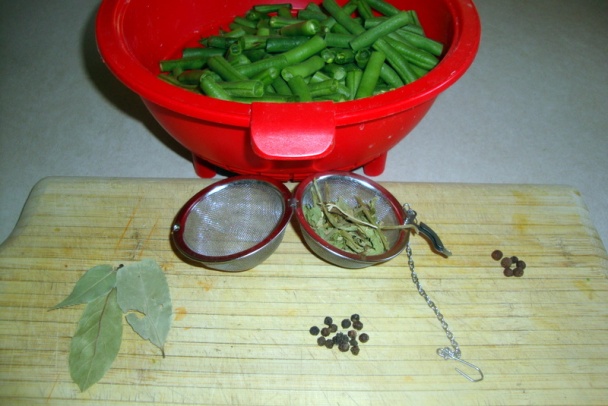 Zelená fazuľka s perkeltom po flotsky (fotorecept) - obrázok 1