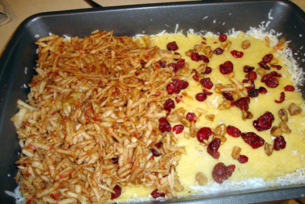 Jablkový koláč s višňami v želatíne - zoslepkový (fotorecept) - obrázok 5