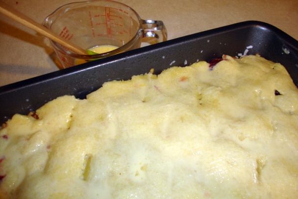 Jablkový koláč s višňami v želatíne - zoslepkový (fotorecept) - obrázok 7