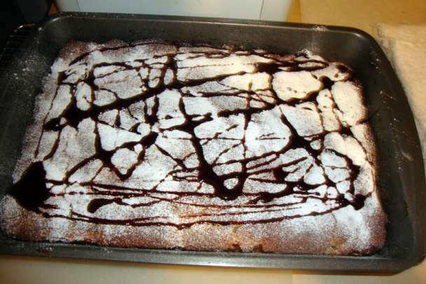 Jablkový koláč s višňami v želatíne - zoslepkový (fotorecept) - obrázok 8