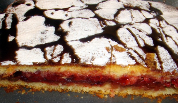 Jablkový koláč s višňami v želatíne - zoslepkový (fotorecept) - obrázok 9