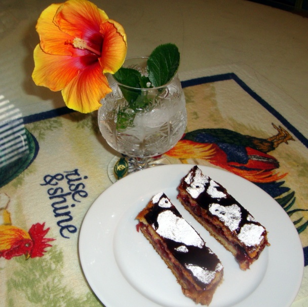 Jablkový koláč s višňami v želatíne - zoslepkový (fotorecept) - obrázok 11