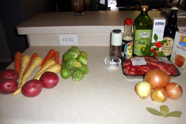 Hovädzie na pive so zeleninou (fotorecept) - obrázok 1