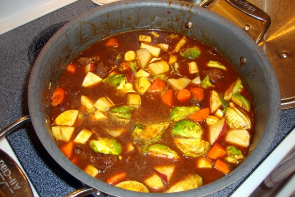 Hovädzie na pive so zeleninou (fotorecept) - obrázok 11