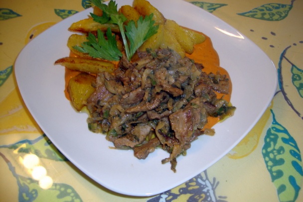 Bravčová minútka s chipotle omáčkou a pečenými zemiakmi (fotorecept) - obrázok 14