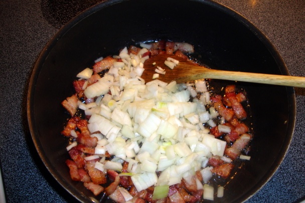 Zapečená krupica so slaninou (fotorecept) - obrázok 3