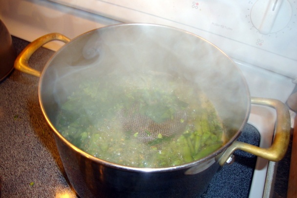 Bravčový perkelt kombinovaný s párkami k zelenej fazuľke (fotorecept) - obrázok 7