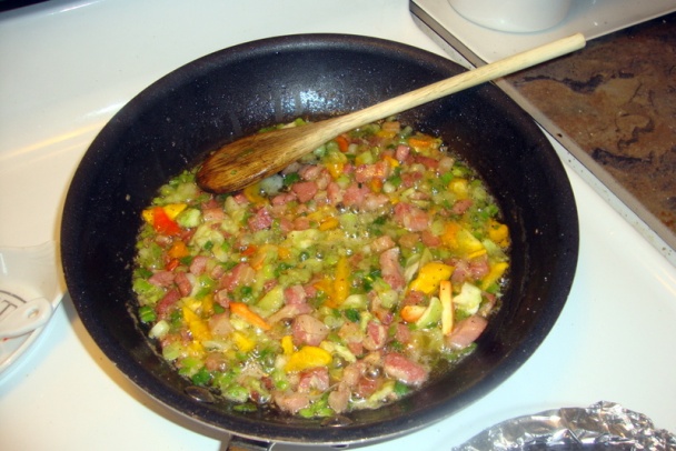 Pancetta s jadrovníkmi paprík (fotorecept) - obrázok 4