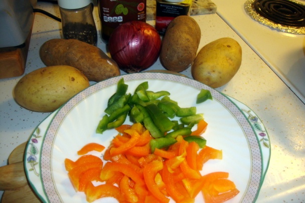 Zemiaky na paprike s kuracinou (fotorecept) - obrázok 1