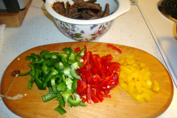 Hovädzie s trikolórou paprík (fotorecept) - obrázok 5