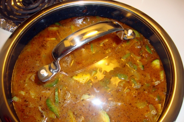 Hovädzie mäso s paprikami a s ryžou (fotorecept) - obrázok 5